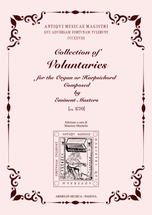 Collection of Voluntaries Organo solo, Clavicembalo solo Partitura