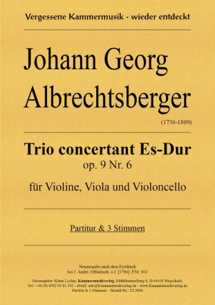 Trio concertant, Es-Dur, op. 9 Nr. 6