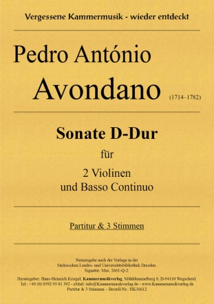 Sonate D-Dur