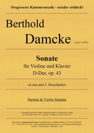 Sonate D-Dur, op. 43 fr Violine und Klavier