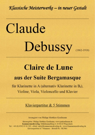 Claire de Lune aus der Suite Bergamasque