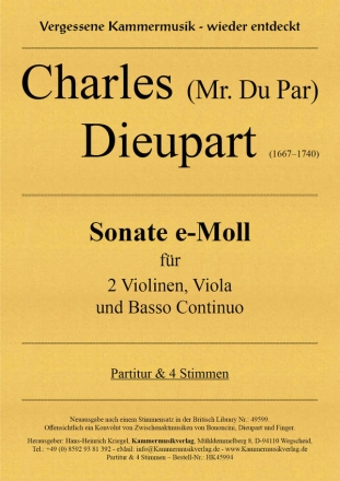 Sonate e-Moll