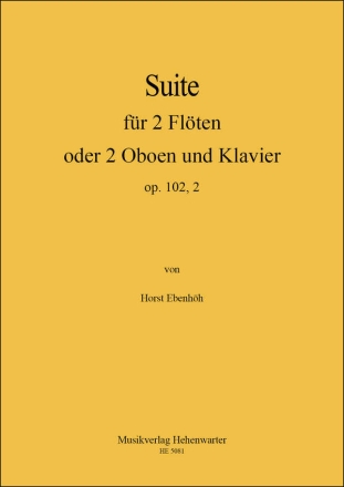 Suite fr 2 Flten oder 2 Oboen und Klavier, op. 102, 2