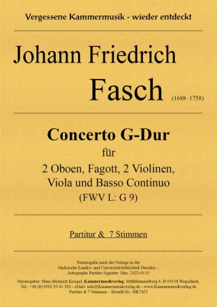 Concerto G-Dur (FWV L: G 9)