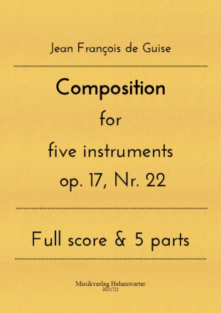 Composition for five instruments op. 17, Nr. 22