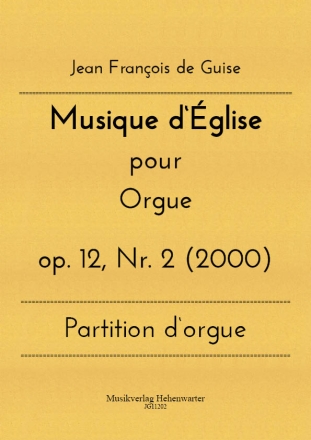 Musique dglise pour orgue
