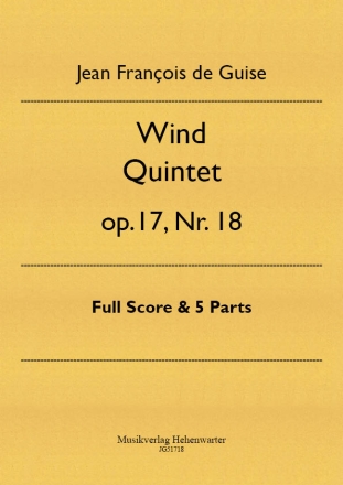 Wind Quintet op.17, Nr. 18