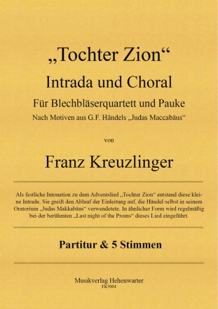Tochter Zion Intrada und Choral