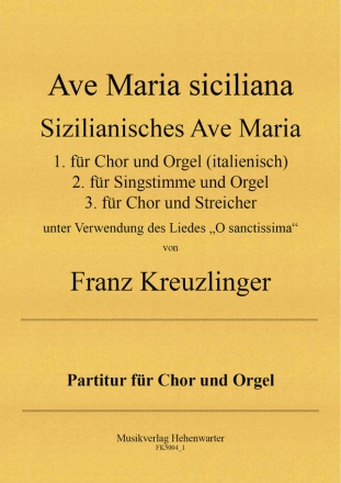 Sizilianisches Ave Maria - Ave Maria siciliana