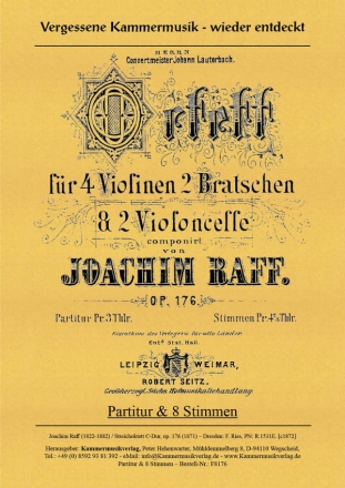 Streichoktett, C-Dur, op. 176