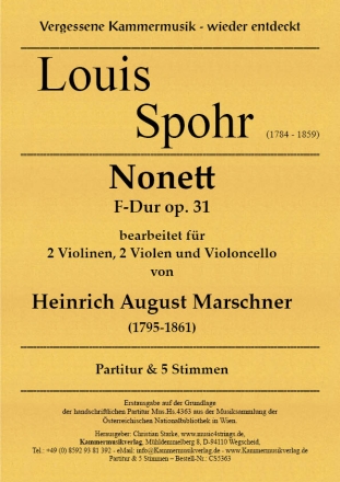 Nonett  F-Dur op. 31