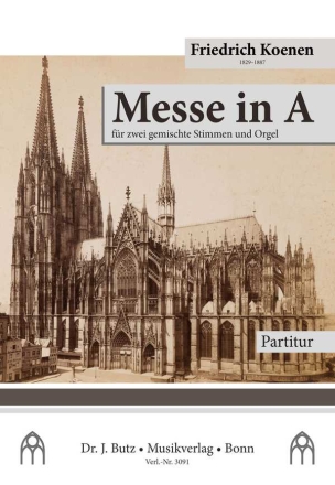 Messe in A fr zwei gemischte Stimmen und Orgel