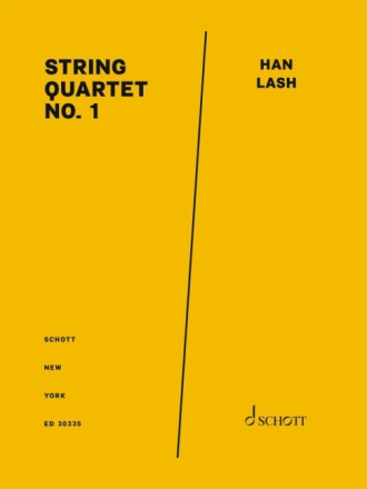 String Quartet No. 1 Streichquartett Partitur und Stimmen