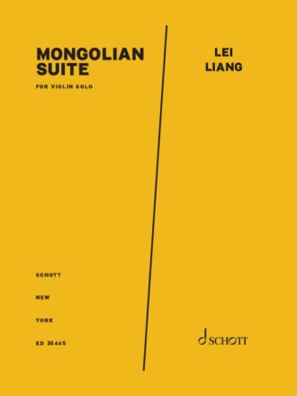 Mongolian Suite Violine Partitur