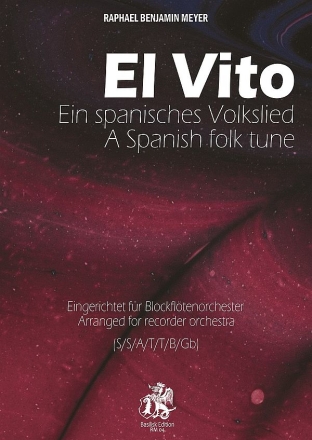 El Vito (+Download) fr Blockfltenorchester (SSATTBGb) Partitur und Stimmen