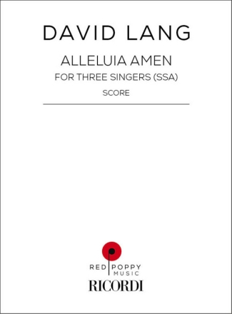 Alleluia Amen SSA Score