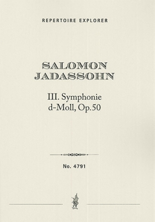 III. Symphonie d-moll op. 50 Orchestra