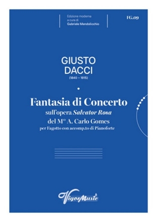 Fantasia di Concerto Bassoon and Piano Book
