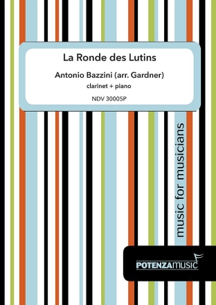 La Ronde de Lutins for clarinet and piano