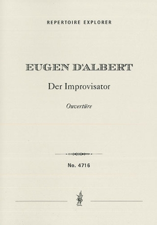 Der Improvisator, overture Orchestra