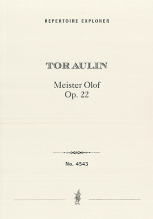 Meister Olof, Suite for orchestra Orchestra