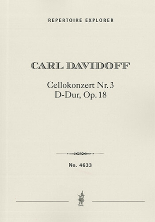 Cello Concerto No. 3 in D major Op. 18 Solo Instrument(s) & Orchestra