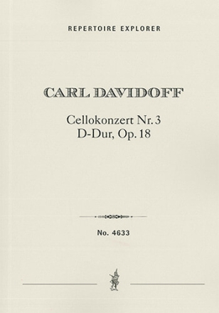Cello Concerto No. 3 in D major Op. 18 Solo Instrument(s) & Orchestra
