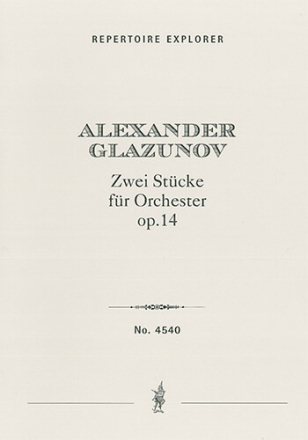 Two Pieces for Orchestra Op.14 Orchestra