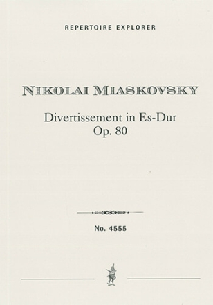Divertissement in E-flat Major, Op. 80 for Symphony Orchestra Orchestra