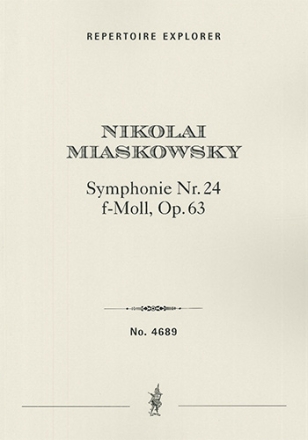 Symphony No. 24 in F minor, Op. 63 Orchestra