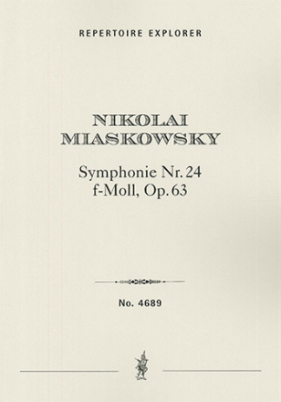 Symphony No. 24 in F minor, Op. 63 Orchestra