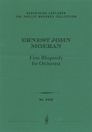 First Rhapsody for orchestra The Phillip Brookes Collection