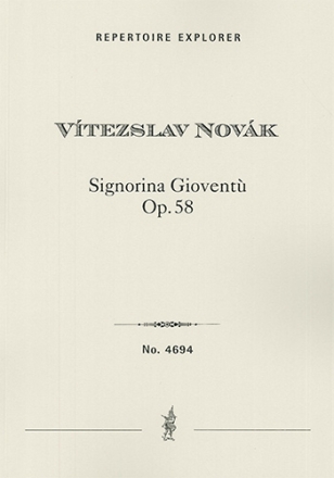 Signorina Gioventu`, Ballet pantomime Op. 58 (Scenario based on a tragic fairy tale by Svatopluk Cec Ballet