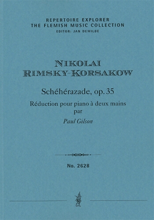 Schhrazade, op. 35, rduction pour piano  deux mains The Flemish Music Collection Performance Score