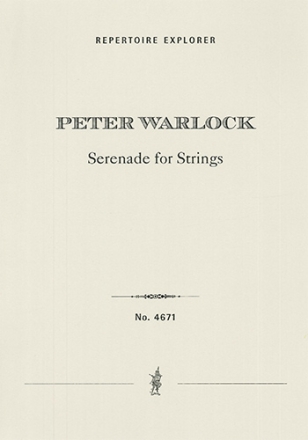 Serenade for Strings (score & 5 string parts) String Orchestra / String Chamber Music Set score & 5 string parts
