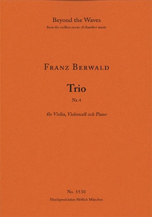 Trio for Violin, Violoncello and Piano (Piano performance score & parts) Strings with piano Piano Performance Score & 2 string parts