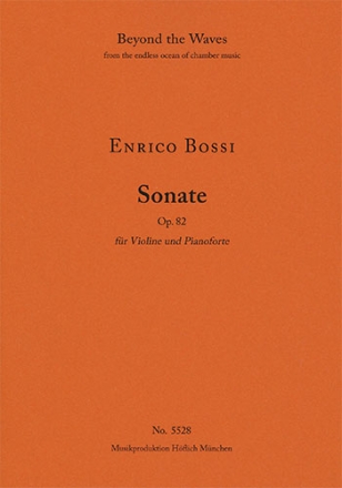 Sonata for Violin and Pianoforte Op. 82 (Piano performance score & part) Strings with piano Piano Performance Score & Solo Violin