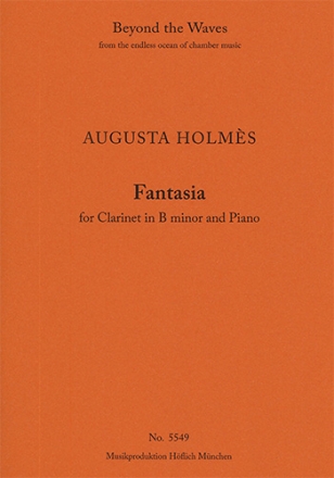 Fantasia for clarinet in B minor & piano (Piano performance score & part) Strings with piano Piano Performance Score & Solo Clarinet