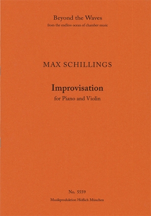Improvisation for piano and violin (Piano Performance Score & part) Strings with piano Piano Performance Score & Solo Violin