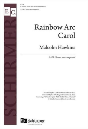Rainbow Arc Carol SATB A Cappella Choral Score