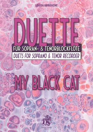 My black Cat fr  Sopran- u. Tenorblockflte Partitur
