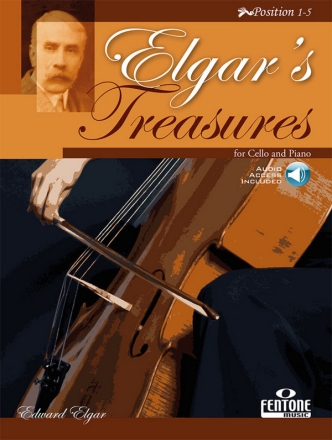 Elgar's Treasures Cello and Piano Book & Audio-Online