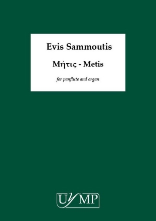 Metis Panflute and Organ Book & Part[s]