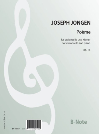 Pome fr Violoncello und Klavier op.16 Violoncello,Klavier Spielnoten