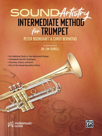Sound Artistry Intermediate Method TP Trumpet teaching material