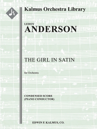 Girl in Satin, The (cond score) Scores