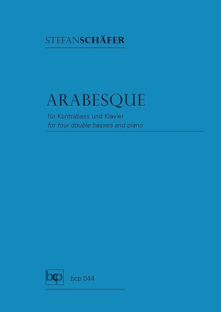 Arabesque fr Kontrabass und Klavier Solostimme/Klavierstimme in Solo- u. Orchesterstimmung