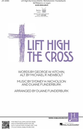 Lift High the Cross SATB Chorpartitur
