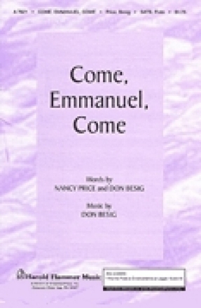 Come, Emmanuel, Come SATB and Flute Chorpartitur