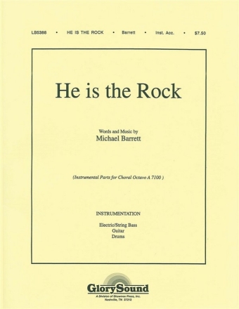 He Is the Rock Chor Stimmensatz
